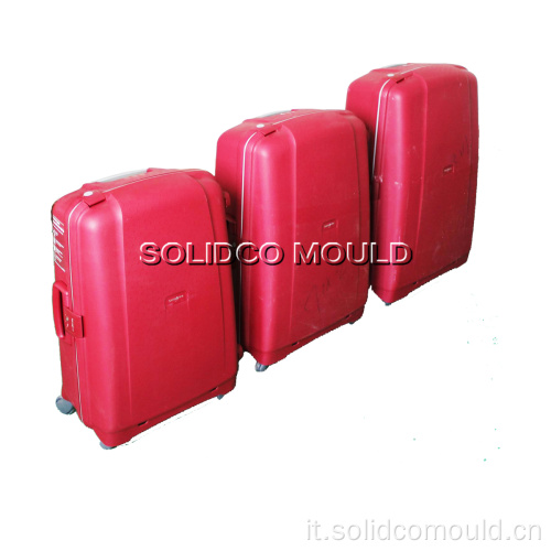 valigia per bagagli in plastica per valigie per bagagli in plastica stampo